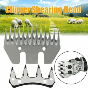 13 Teeth + 4 Teeth Blade Clipper Shearing Head For Electric Sheep Goats Shear - Picture 1 of 7