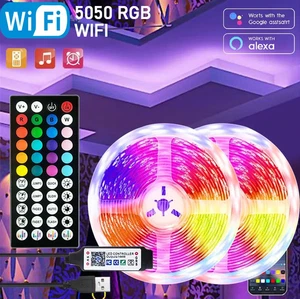 RGB LED Strip Lights Waterproof IR/APP Controller/Bluetooth/wifi control light - Picture 1 of 14