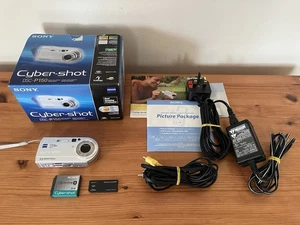 Sony Cybershot DSC-P150 5.1MP Compact Digital Camera Silver Tested - VGC - Picture 1 of 21