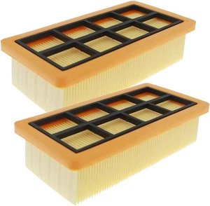 2 Pezzo,Filtro Plissettato Piatto per Karcher AD 4 Premium Filter KFI 7420 6.415 - Foto 1 di 12