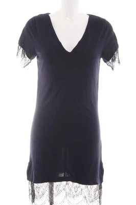 FRENCH CONNECTION Chemisier Donna Abito Taglia IT 38 nero stile casual - Immagine 1 di 4