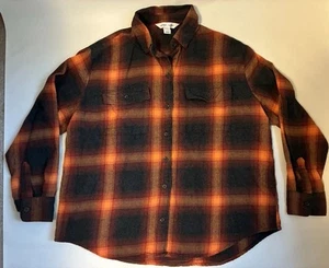 Old Navy The Boyfriend Shirt Button Up Flannel Swiftie ASO Evermore Women's M - Picture 1 of 4