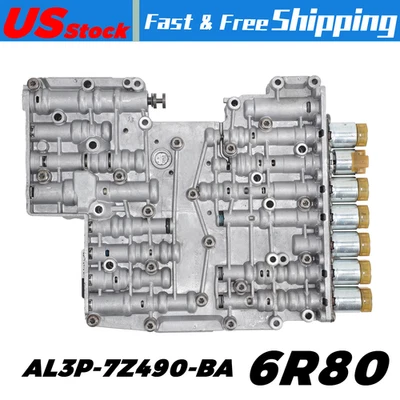 6R80 Complete Valve Body w/ Solenoid For 2009-2014 Ford F-150 F150 AL3P-7Z490-BA - Image 1 of 4