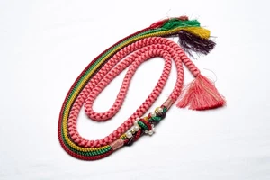 LIEBER VANILLE JAPANISCHER ORNAMENT OBIJIME CORD FURISODE KIMONO DAMEN OBI VERSCHLUSS - Bild 1 von 6