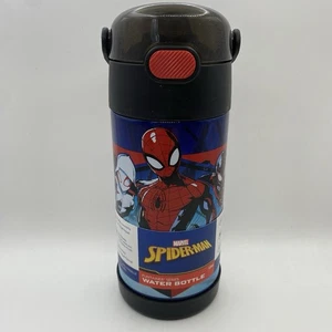 Marvel Comics Spider Man Miles Gwen Stainless Steel 12oz Thermos Funtainer Water - Picture 1 of 14