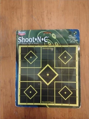 Objetivos de vista Birchwood Casey Shoot-N-C 8" 12 objetivos - 34112 Foto 1 de 4