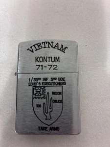 Zippo Feuerzeug 19 Vietnam VIETNAM KONTUM 71-72 - Bild 1 von 10
