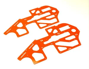 JUEGO DE MARCOS BLADE 500 NARANJA ALTA VISIBILIDAD G-10 (1.6mm) XTR13030O 3D XTREME HELI - Imagen 1 de 1