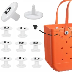 Ersatzknöpfe für Bogg Bag, 8 Stück Gummi Strandtasche Ersatznieten für - Bild 1 von 12