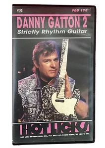 Danny Gatton 2 VHS Retro Vintage Video Cassette Strictly Rhythm Guitar - Foto 1 di 5