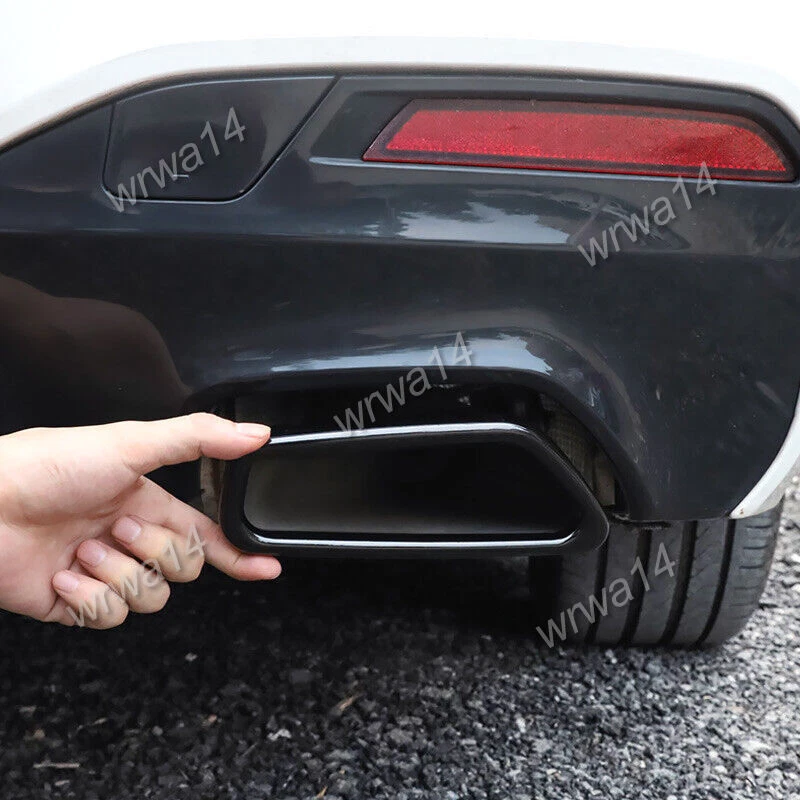 For BMW 5 Series G30 G31 530i 540i 530d 450d Exhaust Tips Tailpipe Muffler Trim - Imagem 1 de 4