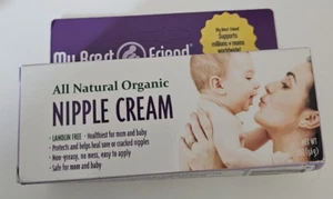 All-Natural Organic Nipple Cream for Breastfeeding - My Brest Friend NEW - Picture 1 of 2