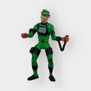 VTG 90s Batman Action Figure Brain Drain Riddler Jim Carrey Kenner Collectible - Picture 1 of 8