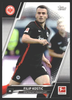 Filip Kostic #63 2021-22 Topps Bundesliga Eintracht Frankfurt - Image 1 of 2