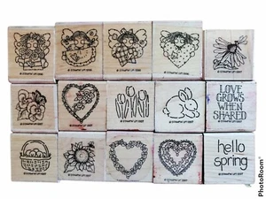 Stampin' Up! Zufälliges Holzstempel Lot 15 - Jahrgang 1996/1997 - Bild 1 von 2
