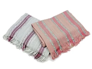 Sciarpa viscosa moda pashmina avvolgente donna multicolore scialle lungo punta hijab - Foto 1 di 1