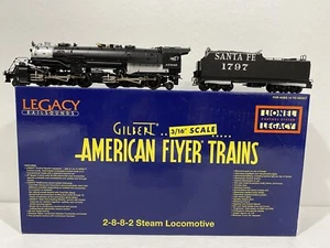 American Flyer 6-48197 Santa Fe 2-8-8-2 Y3 Legacy Steam Locomotive & Tender - Picture 1 of 21