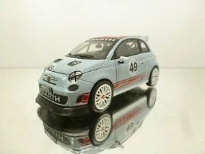 MONDO MOTORS FIAT 500 ABARTH ASSETTO CORSA #49 - BLUE 1:24 - GOOD CONDITION - Imagen 1 de 6