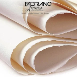 Fabriano Artistico Enhanced Watercolour Paper Sheets - Choose Your Weight/Finish - Picture 1 of 2