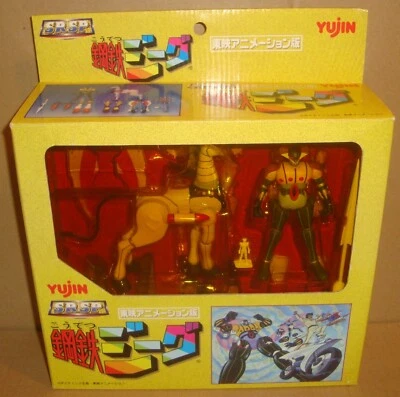 SR SP KOTETSU JEEG + PANZEROID ANIME VERSION YUJIN 2000 JEEG ROBOT D'ACCIAIO - Immagine 1 di 4