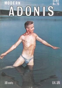 Modern Adonis No.26 July 1964 Joe Weider, Vintage British Edition Gay Magazine  - Imagen 1 de 2