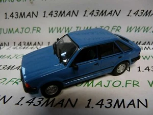 PL44 VOITURE 1/43 IXO IST déagostini POLOGNE : FORD ESCORT 1.3 L MK III bleu - Imagen 1 de 2