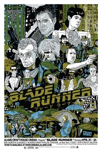 BLADE RUNNER MONDO POSTER TYLER STOUT RIDLEY SCOTT HARRISON FORD RUTGER HAUER - Bild 1 von 1