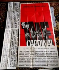 Cardinal 3sh Movie Poster Otto Preminger TOM TRYON Carol Lynley SAUL BASS ART 64