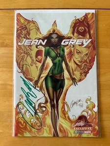Jean Grey #1 B - 2017 - J Scott Campbell signiert exklusiv mit Echtheitszertifikat Nr. 96 - Bild 1 von 4