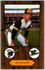 1978 Family Fun Centers San Diego Padres Don E. Williams #37 NM or Better