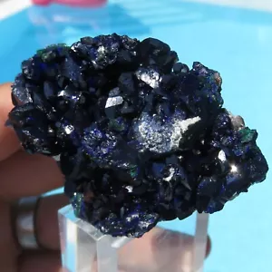 Minerali *** CRISTALLI di AZZURRITE e MALACHITE Sonora, Messico - Bild 1 von 2