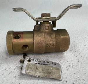 Gerand Engineering BalValve-Venturis 3/4" NPT, V-15 CV-1, 1-GPM @ 20.3" - Picture 1 of 9