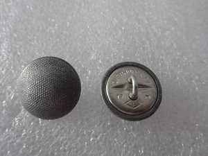 A24-21) 2x Uniform Knopf Button frühe Bundeswehr BGS Polizei 19mm alt-silber - Bild 1 von 4