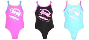 Paul Frank ☆ Girls' Julius Criss-Cross One-Piece Swimsuit ☆ Sizes 2T-6x - Picture 1 of 14