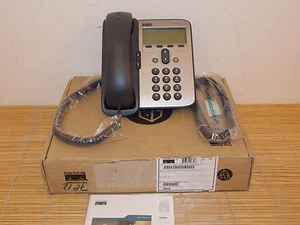 NEU Cisco CP-7912G-CCME VoIP Unified IP Phone with one CCME Licence NEW OPEN BOX - Bild 1 von 1