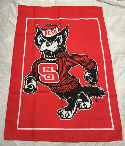 North Carolina State Wolfpack Flag Approximately 28 x 41 Cover