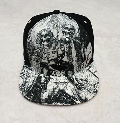 Бейсболка Batman D.C Comics эскиз вышитый логотип коллекционная кепка регулируемая - Изображение 1 из 4