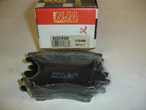 NJA Disc Brake Pad MD498 fits 90-94 Subaru Justy - Picture 1 of 2