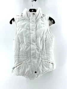 American Rag Women's Sleeveless Quilted Puff Vest Jacket Removeable Hood Size M - Picture 1 of 11
