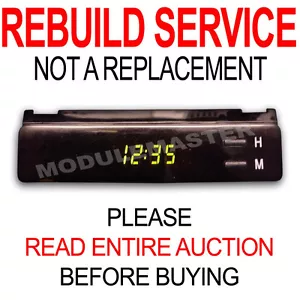 Rebuild Repair for 03 04 05 06 07 08 Toyota Corolla Digital Clock - Picture 1 of 1