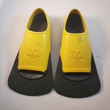 TYR Burner EBP Flippers Yellow Size Medium 7-9