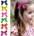 Stylish Bow hair Clip Multicolor for girls Pack Of 6 no