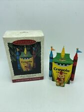Hallmark Keepsake Ornament Bright Shining Castle Crayola Crayon Series #5 1993