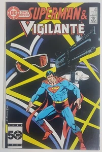 1986 April Superman & Vigilante DC Comics Comic Book #92 - Bild 1 von 3