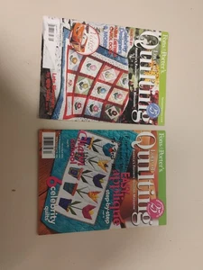 Lot Of 2"Fons+Porters" Quilting Magazines - Picture 1 of 12