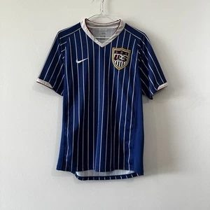 Nike USA Maglia Calcio Nazionale Blu Spilla Strisce 2007 Uomo Small - Foto 1 di 7