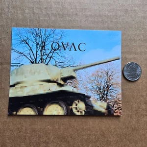 CARTOLINA LOVAC Scimmie di un dio freddo 4x6 - 2010 neofolk - Foto 1 di 2