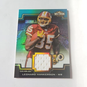 2011 Topps Triple Threads Unity Relic Rookie Leonard Hankerson Commanders # /18 - Bild 1 von 3