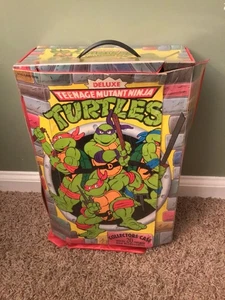 Vintage 1990 Tara Toy Teenage Mutant Ninja Turtles Deluxe Collectors Case - Bild 1 von 13