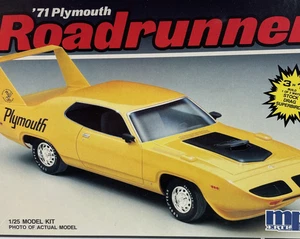 MPC ERTL '71 Plymouth Roadrunner 3 en 1 Stock Drag Superbird 1/25 Completo Raro - Imagen 1 de 20